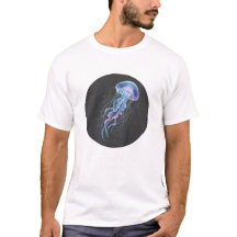 Camiseta de la luz etérea de la medusa