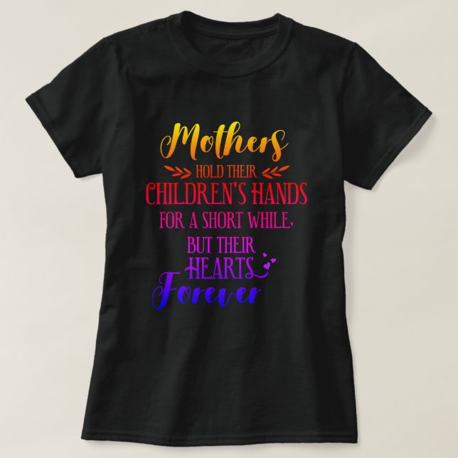 Camiseta De la madre (Diseño del anverso)