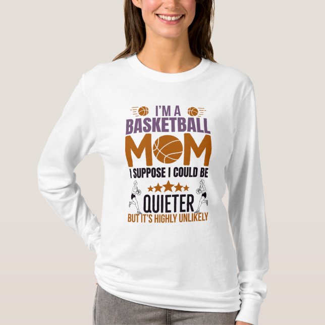 Camiseta de la madre del baloncesto (Anverso)