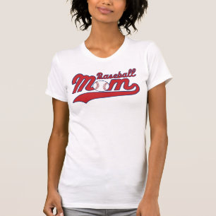 Camiseta De La Madre Del Béisbol