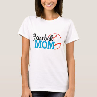 Camiseta De La Madre Del Béisbol
