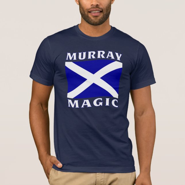 Camiseta de la magia de Murray de los azules (Anverso)