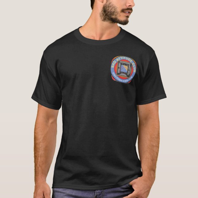 CAMISETA de la "MALA ACTITUD" de capitán Mike (Anverso)