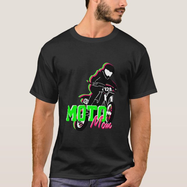 CAMISETA DE LA MAMÁ DE MOTO (Anverso)