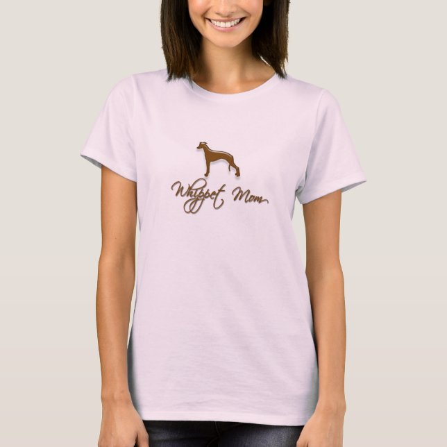 Camiseta de la mamá de Whippet (Anverso)