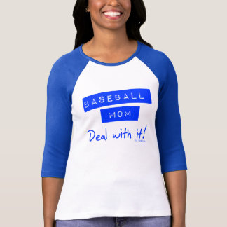 Camiseta de la mamá del béisbol