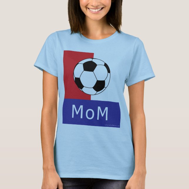 Camiseta de la mamá del fútbol (Anverso)