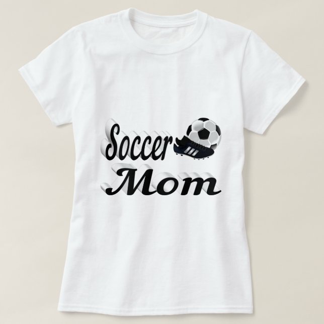 Camiseta De La Mamá Del Fútbol (Diseño del anverso)