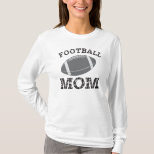 Camiseta de la mamá del fútbol, mangas largas