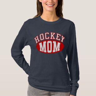 Camiseta de la mamá del hockey
