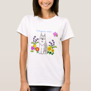 Camiseta de la mamá del Schnauzer