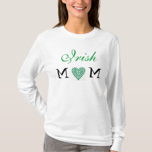Camiseta de la mamá irlandesa Long Sleeve