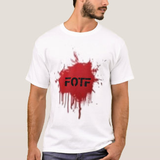 Camiseta de la mancha de sangre de FOTF