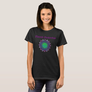 Camiseta de la mandala del protector del planeta