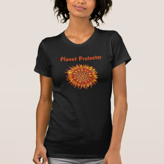 Camiseta de la mandala del protector del planeta