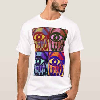 Camiseta de la mano de Hamsa del estallido de la
