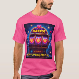 Camiseta de la máquina de enganche de amor