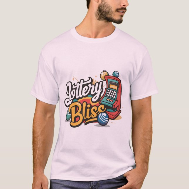 Camiseta de la máquina del bote de la lotería Blis (Anverso)