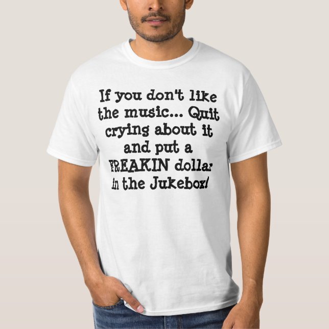 Camiseta de la máquina tocadiscos (Anverso)