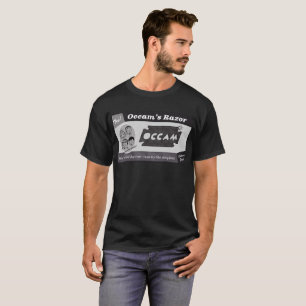 Camiseta de la maquinilla de afeitar de Occam
