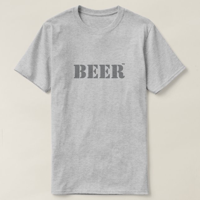 Camiseta de la Marca de Cerveza (Diseño del anverso)