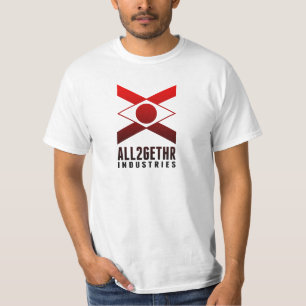 Camiseta de la marca de las industrias de