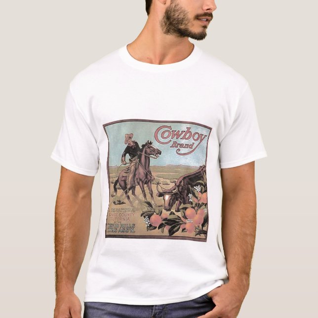 Camiseta de la marca del vaquero (Anverso)