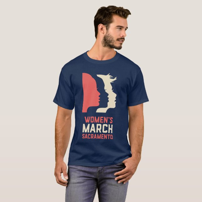 Camiseta de la marina de guerra de los hombres de (Anverso completo)
