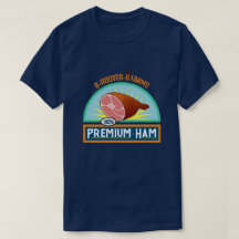 Camiseta de la Marina "Premium Ham" de Pun diverti