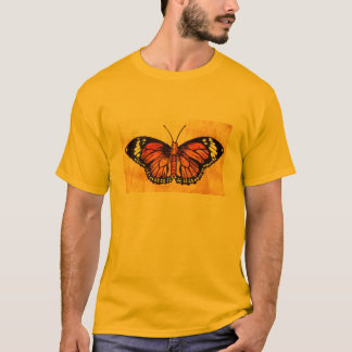 camiseta de la mariposa
