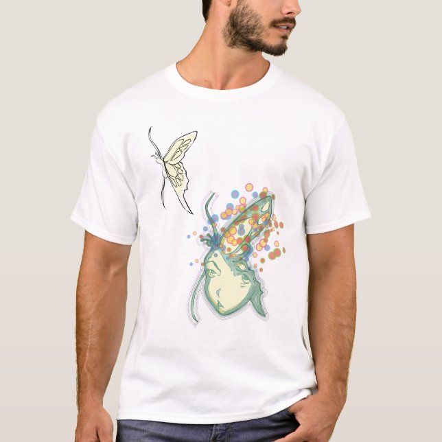 Camiseta de la mariposa (Anverso)