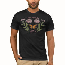 Camiseta de la mariposa monarca