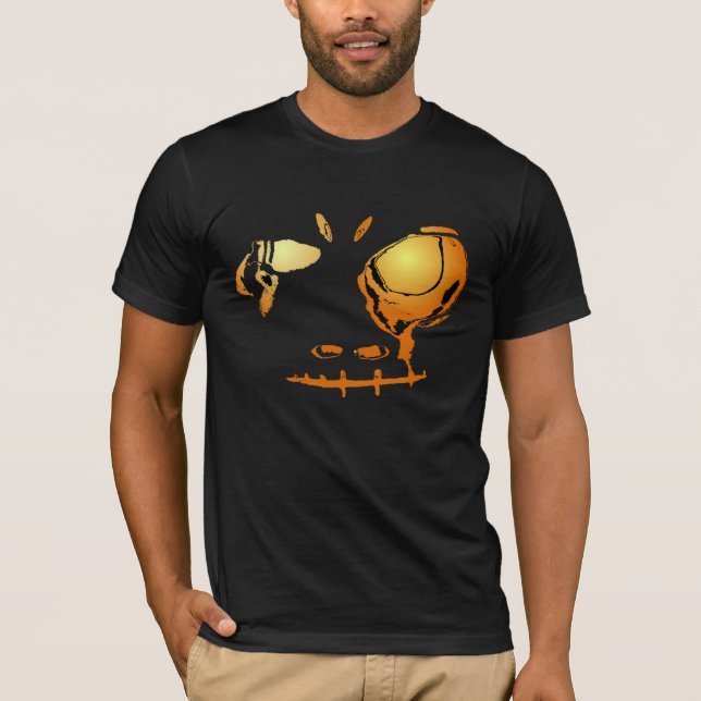 Camiseta de la máscara de Halloween (Anverso)