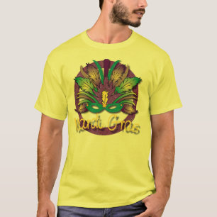 Camiseta de la máscara del carnaval