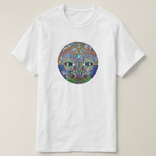 Camiseta de la máscara marge Mosaic (Diseño del anverso)
