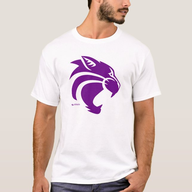 Camiseta de la mascota de los gatos monteses de (Anverso)