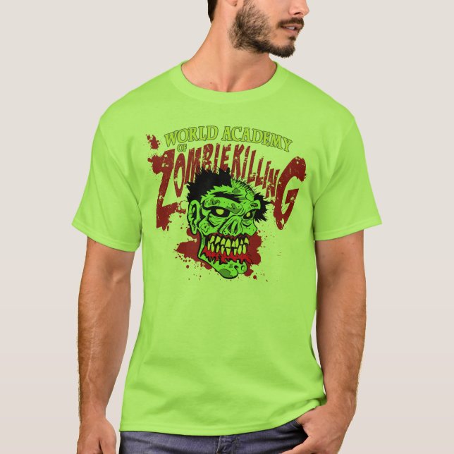 Camiseta de la matanza del zombi (Anverso)