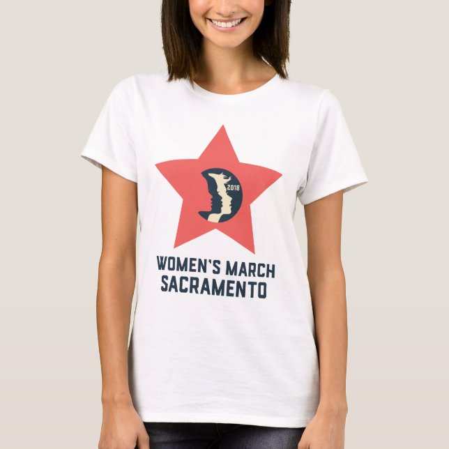 Camiseta de la maternidad de marzo Sacramento de (Anverso)