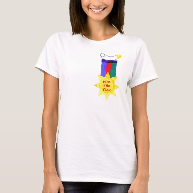 Camiseta de la Medalla de la Mamá del Año (Anverso)