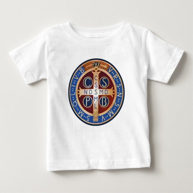 Camiseta de la medalla del exorcismo del St. (Anverso)