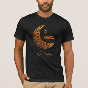 Camiseta de la Media Luna Islámica Ramadan Kareem
