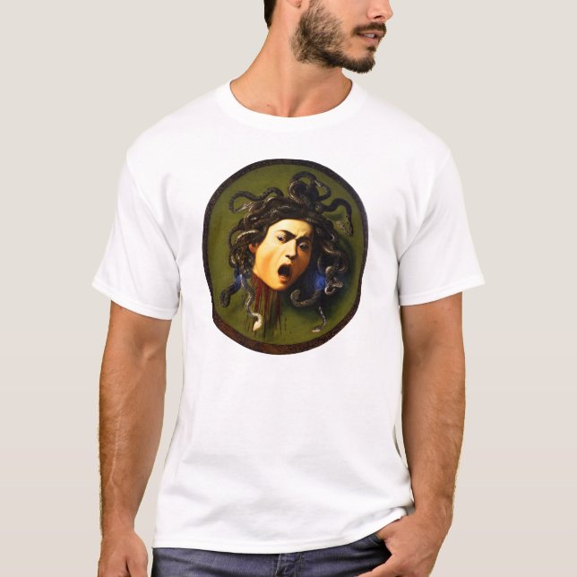 Camiseta de la medusa de Caravaggio (Anverso)