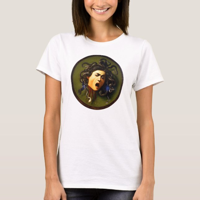 Camiseta de la medusa de Caravaggio (Anverso)