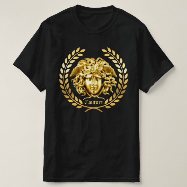 Camiseta de la Medusa Dorada (Diseño del anverso)
