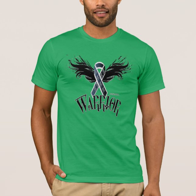 Camiseta de la mezcla del Polivinílico-Algodón de (Anverso)
