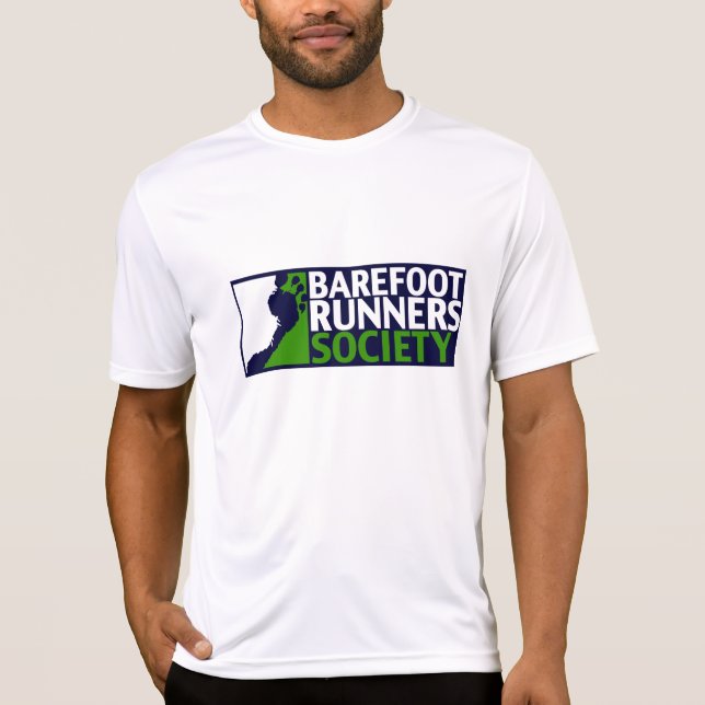 Camiseta de la microfibra de los hombres (Anverso)