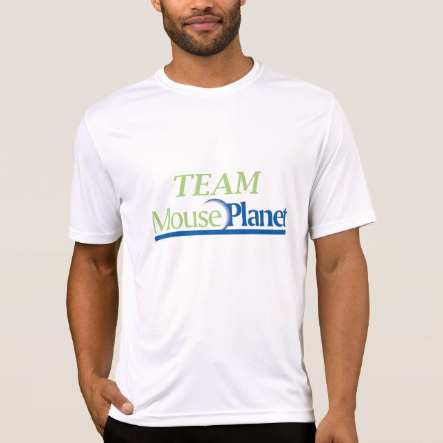 Camiseta de la microfibra de los hombres de (Anverso)
