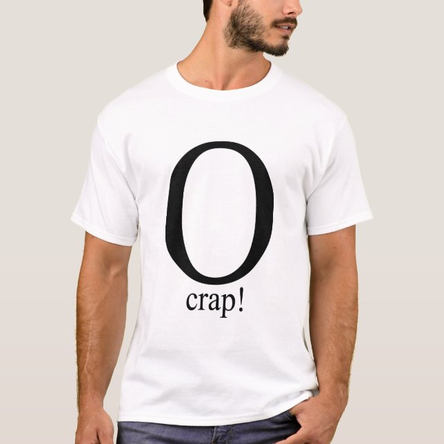 Camiseta de la mierda de O (Anverso)