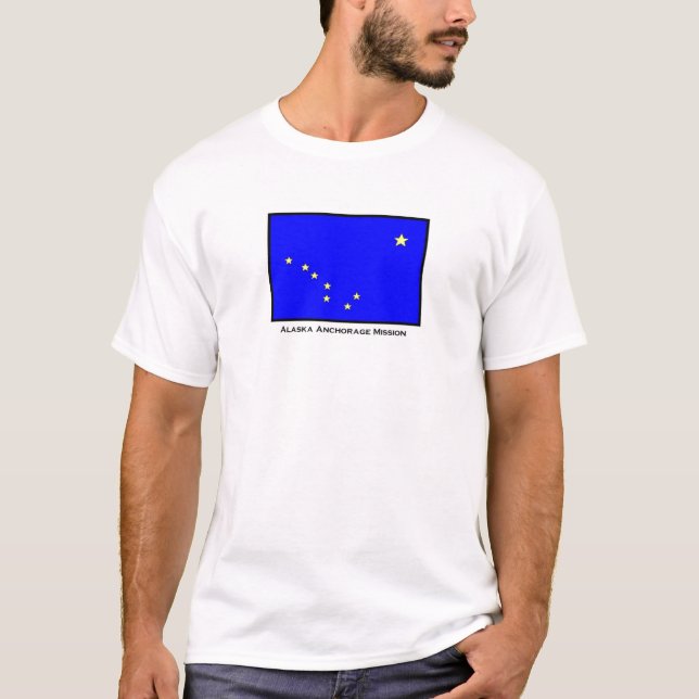 Camiseta de la misión de Alaska Anchorage LDS (Anverso)