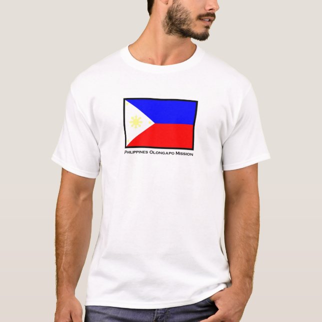 Camiseta de la misión de Filipinas Olongapo LDS (Anverso)